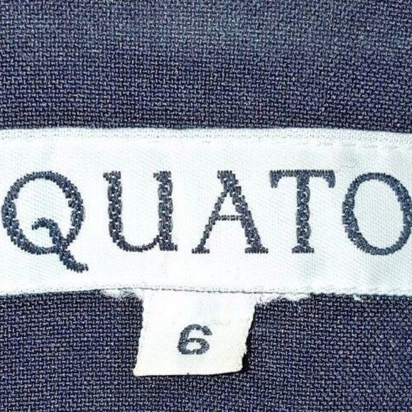Equator 5 Button Jacket Size 6 Zipper Pockets - Picture 8 of 8